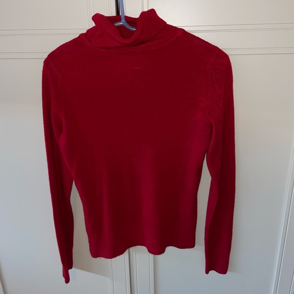 Red Croft & Barrow Turtleneck - S - Picture 4 of 4